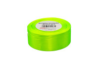 Wstążka satynowa 38mmx32m zielony neon WS38-57 Brewis